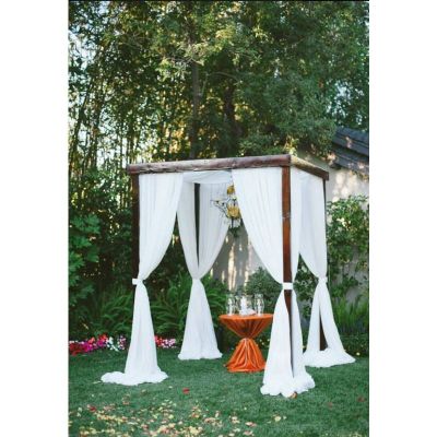 Image two of Amalfi Arbor with Drapes